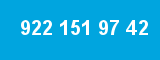 922 151 97 42 922 151 97 42